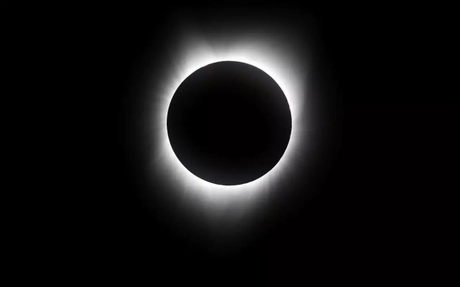 Picture 4 of The total solar eclipse from the west to the east of the United States