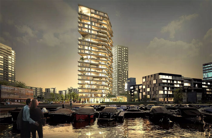 Picture 7 of The trend of building wooden skyscrapers
