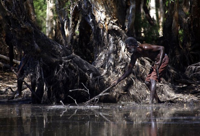 Picture 18 of The tribe of 60,000 years hunted crocodiles in the deep forest