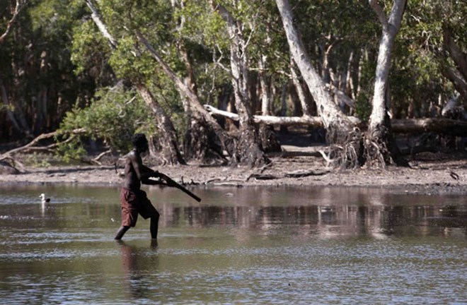 Picture 19 of The tribe of 60,000 years hunted crocodiles in the deep forest