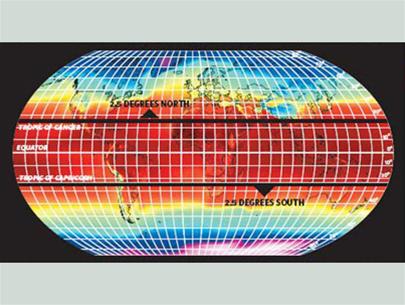 Picture 1 of The tropical belt expanded faster than expected