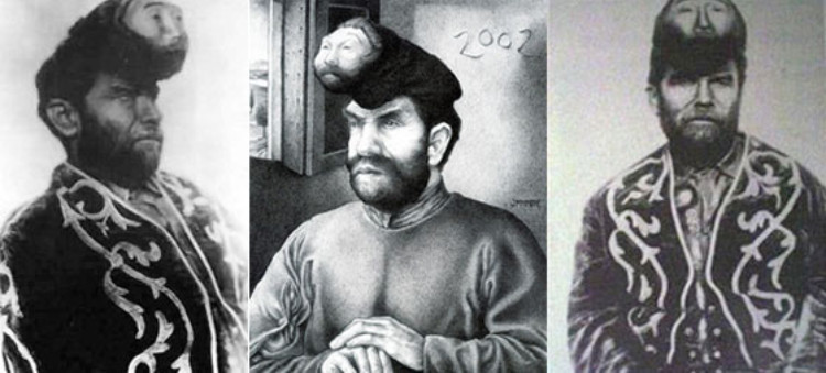 The truth about a man with two heads is very famous in Mexico images 3