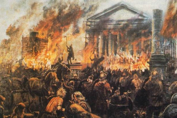 Picture 1 of The truth falls back on the culprit who burned into Rome