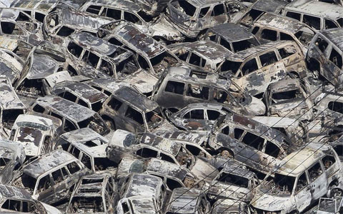Picture 12 of The unforgettable images in the Japanese disaster
