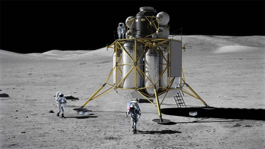 Picture 1 of The US revealed plans to re-conquer the Moon