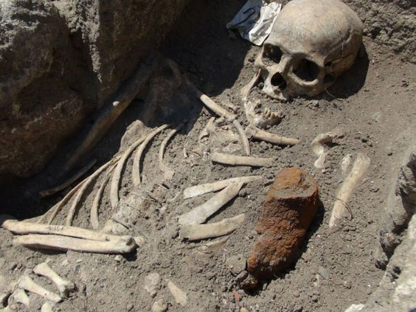 Picture 2 of The vampire bones discovered in Bulgaria