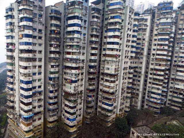 Picture 15 of The vertical city in China - where tourists come only once and never return