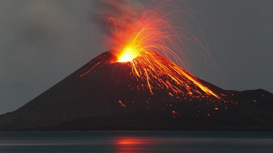 Picture 1 of The warming earth will wake up the volcano