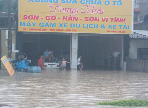 Picture 3 of The whole North is still heavy rain