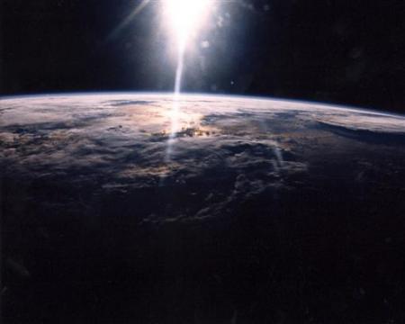 Picture 6 of The whole view of the earth from the universe