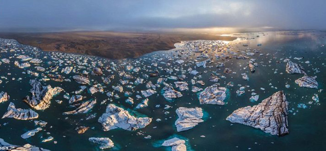 Picture 14 of The wonders of the beautiful world when viewed from above