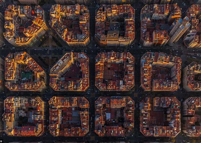 Picture 15 of The wonders of the beautiful world when viewed from above
