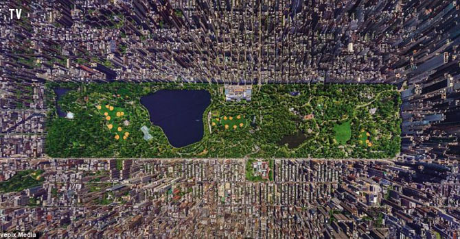 Picture 7 of The wonders of the beautiful world when viewed from above