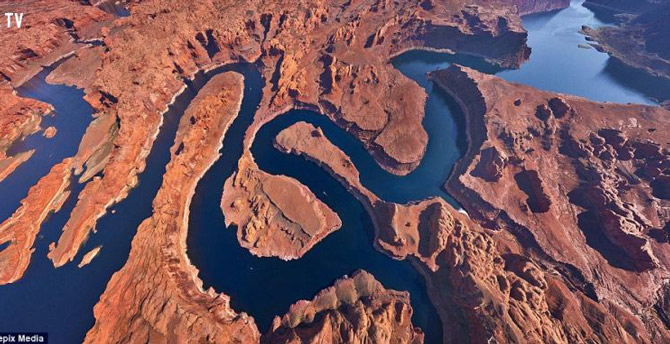 Picture 8 of The wonders of the beautiful world when viewed from above