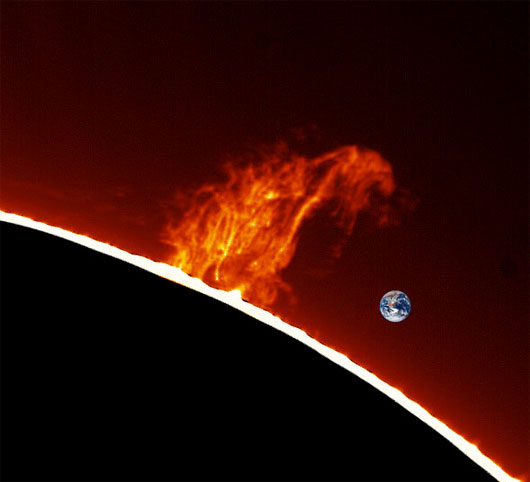 Picture 1 of The word storm is 'lying on waiting' cycle to attack Earth