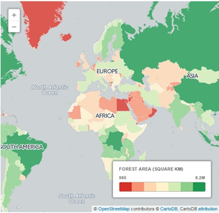 Picture 1 of The world lost forest area by 1,000 football fields per hour
