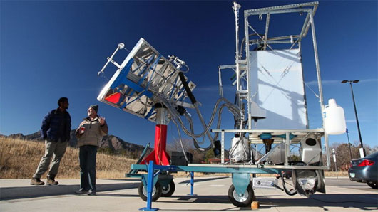 Picture 1 of The world's first solar toilet