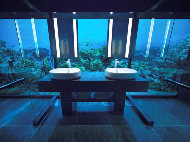 Picture 8 of The world's first undersea hotel, where you can sleep next to sharks for just 1 billion / 1 night