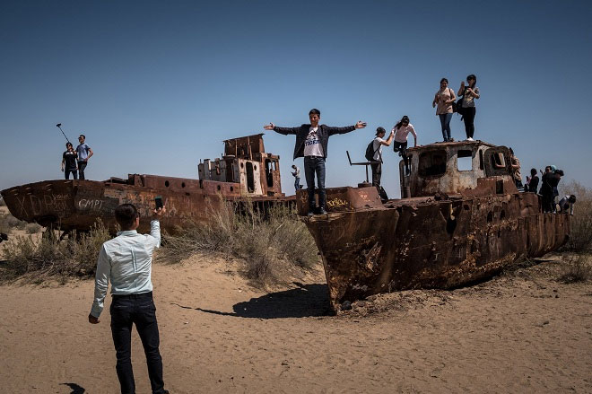 Picture 3 of The world's fourth-largest sea disappeared completely, inertly dry