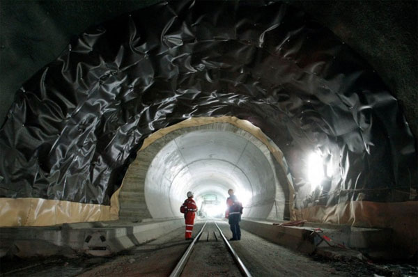 Picture 2 of The world's longest tunnel is officially completed in Switzerland