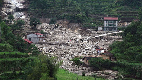 Picture 9 of The worst flood in 55 years attacked China