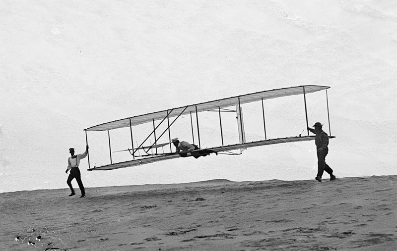 Picture 6 of The Wright brothers' first flights