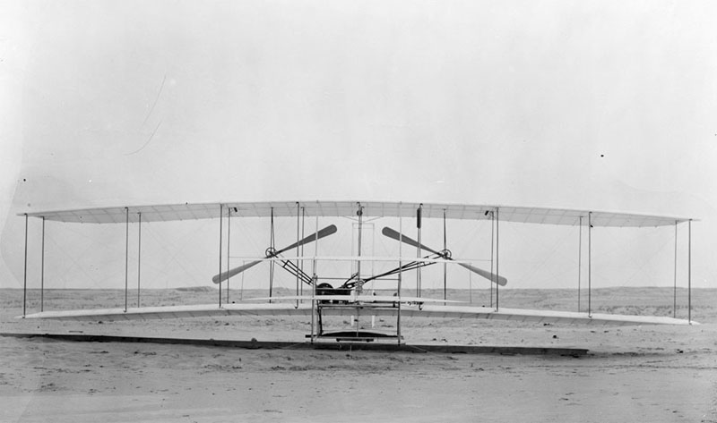 Picture 8 of The Wright brothers' first flights