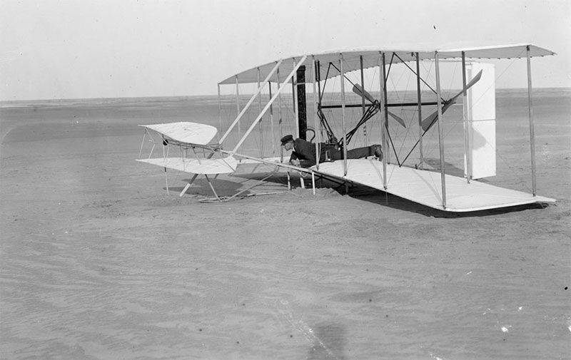 Picture 9 of The Wright brothers' first flights