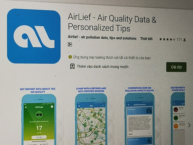 Picture 5 of These applications measure air pollution instead of AirVisual