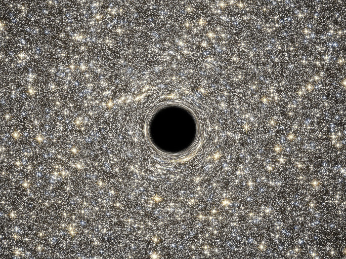 Picture 1 of This is the surreal image of the black hole in the universe