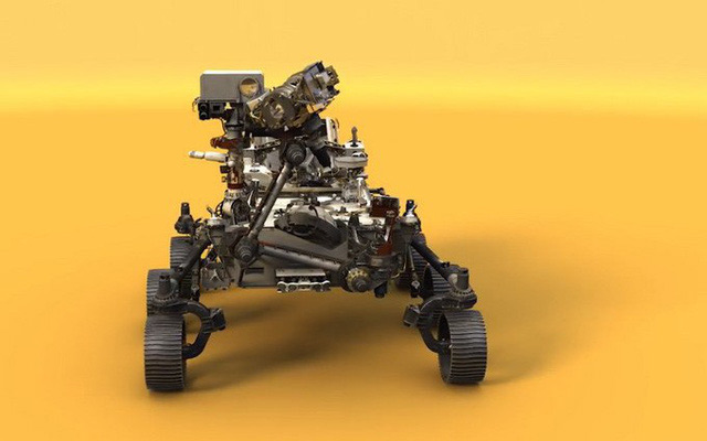 Picture 1 of This process of painting the Mars probe is so complex and meticulous