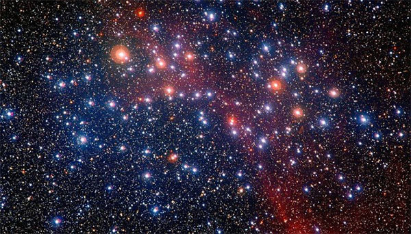 Picture 1 of This swirling trail may be a trace of a dead universe that exists before the universe we know