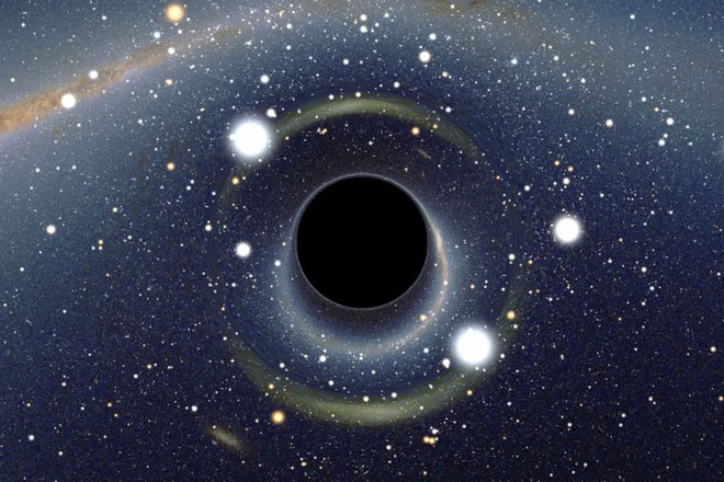 Picture 2 of This swirling trail may be a trace of a dead universe that exists before the universe we know