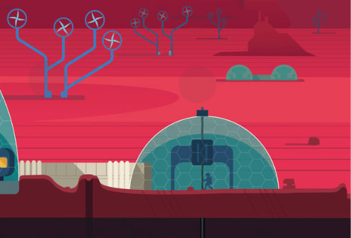 Picture 4 of This will be the base of humanity in the mission of exploding Mars ahead