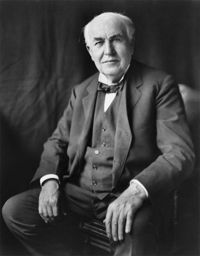 Picture 2 of Thomas Edison - the inventor of 10,000 times failed