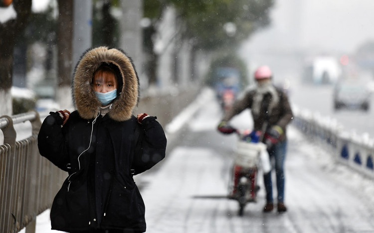 Picture 17 of Thousands of cars in Changzhou are covered by snow for many days