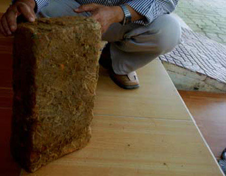 Picture 1 of Thousands of years old bricks were discovered