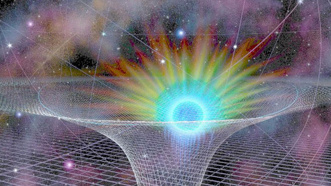 Picture 2 of Three huge black holes are about to collide in the universe