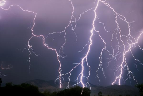 Picture 1 of Thunder phenomenon before storm