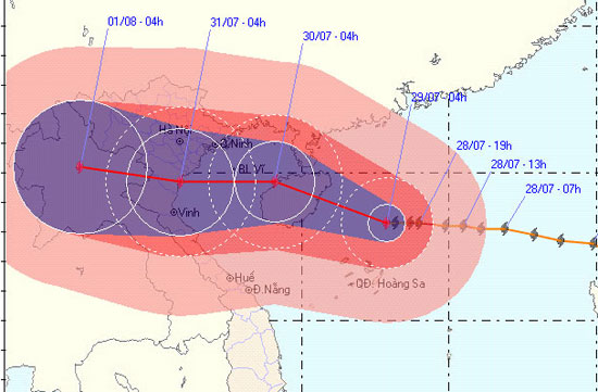 Picture 1 of Tin storm near shore (Storm No. 3)