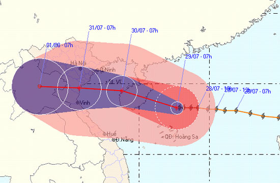 Picture 1 of Tin storm near shore (Storm No. 3) - update