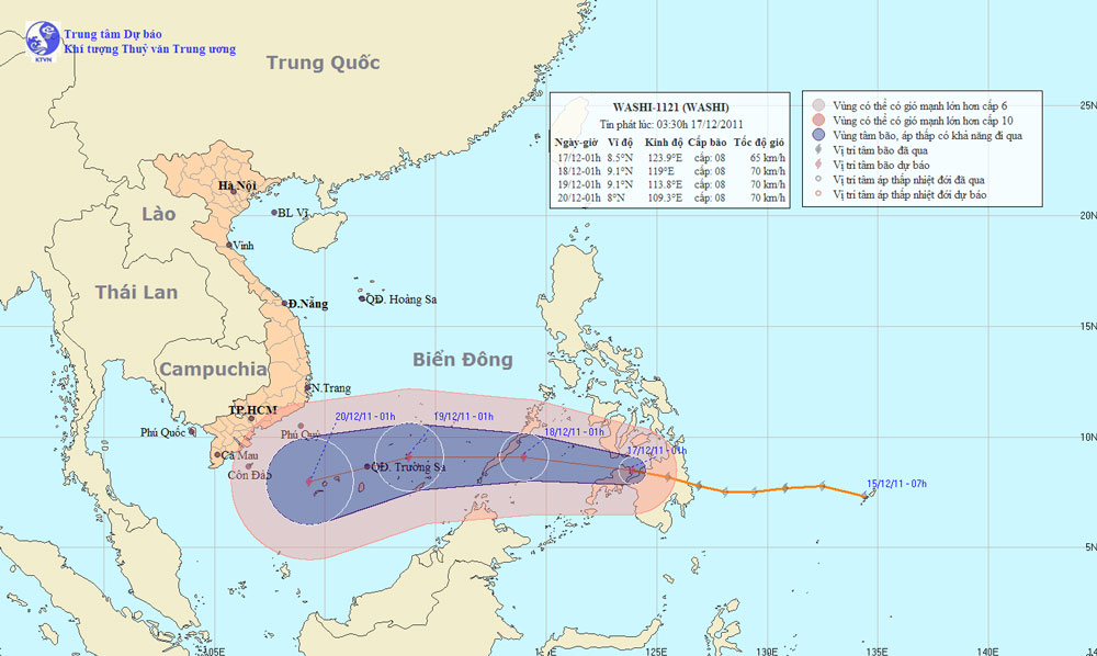 Picture 1 of Tin storm near the east sea