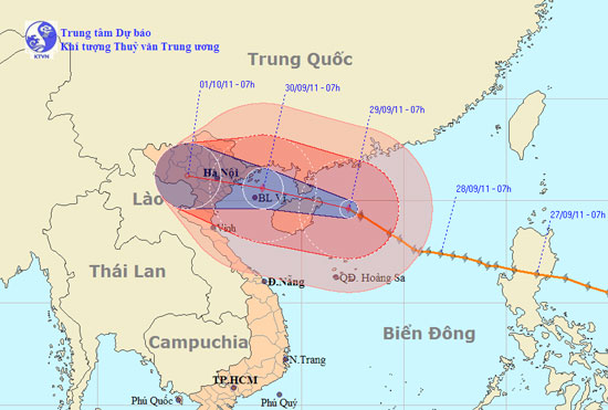 Picture 1 of Tin storm on the East Sea (Storm No. 5) - Update