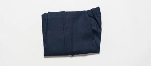 Picture 8 of Tips to fold finished clothes suitcases are not wrinkled