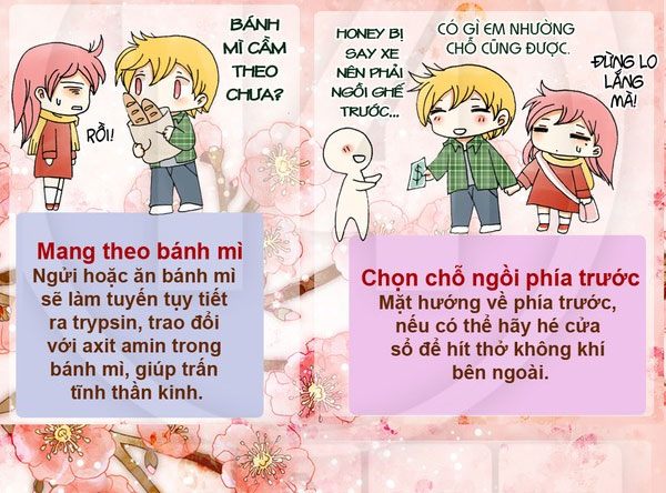 Picture 2 of Tips to prevent motion sickness when going out on Tet