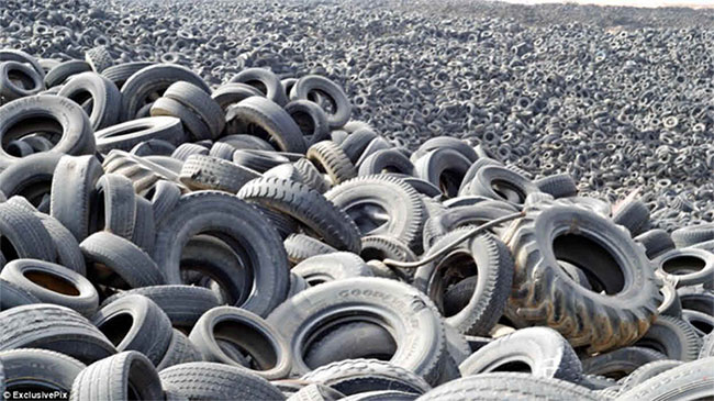 Picture 3 of Tires cause pollution in the sea - little is known