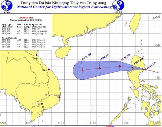 Tomorrow, stormy winds in the South China Sea can jerk to level 13 images 1