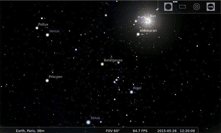 Picture 3 of TOP application to explore the universe, solar system on PC