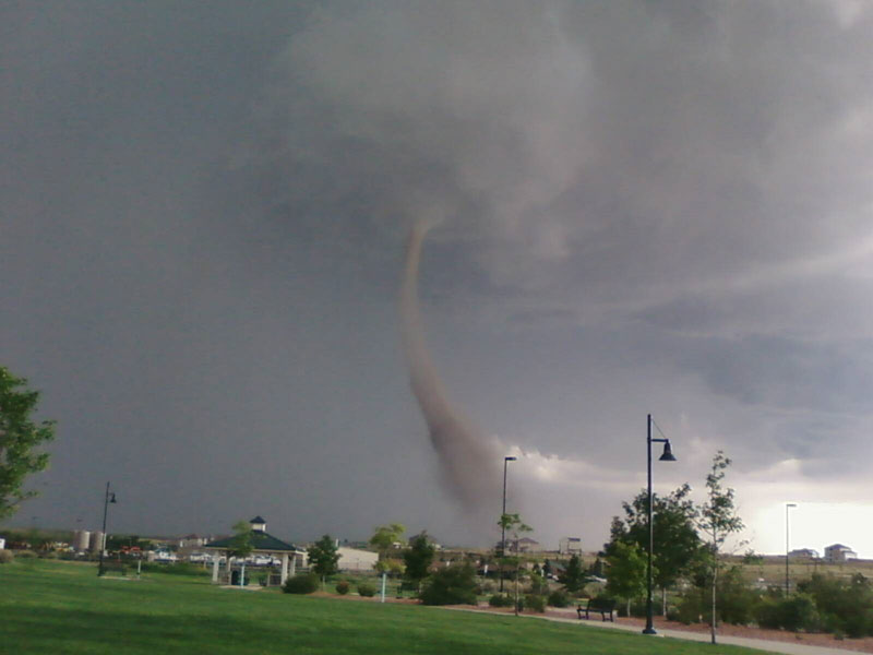 Picture 1 of Tornadoes died 9 people in central America