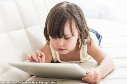 Picture 1 of Touch screen ruins a child's hand muscles